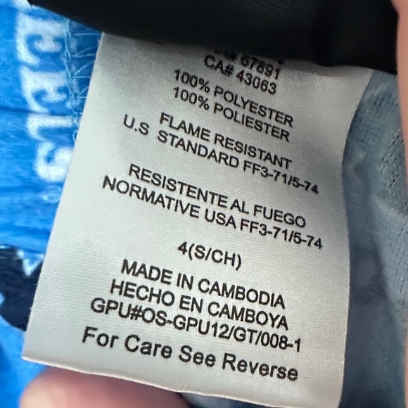 Kids Blue Sweatpants - Picture 3 of 4